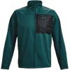 imageUnder Armour Mens ColdGear Infrared Shield 20 Soft Shell716 Tourmaline Teal  Black  Tourmaline Teal