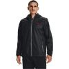 imageUnder Armour Mens Forefront Rain Jacket003 Black   Pitch Gray