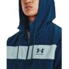 imageUnder Armour Mens Sportstyle Windbreaker437 Petrol Blue  Fuse Teal  Petrol Blue