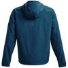 imageUnder Armour Mens Sportstyle Windbreaker437 Petrol Blue  Fuse Teal  Petrol Blue