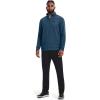 imageUnder Armour Mens Storm SweaterFleece Quarter Zip437 Petrol Blue   Academy