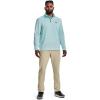 imageUnder Armour Mens Storm SweaterFleece Quarter Zip469 Fuse Teal   Petrol Blue