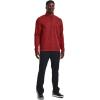 imageUnder Armour Mens Storm SweaterFleece Quarter Zip610 Stadium Red   Black