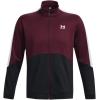 imageUnder Armour Mens Tricot Fashion Jacket600 Dark Maroon  Black  White