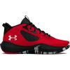 imageUnder Armour Unisex Adult Lockdown 6 Basketball Shoes600 RedBlackWhite