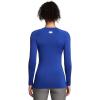 imageUnder Armour Womens Authentics Long Sleeve Crew Neck TShirt401 Royal   White