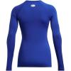 imageUnder Armour Womens Authentics Long Sleeve Crew Neck TShirt401 Royal   White