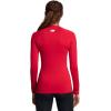 imageUnder Armour Womens Authentics Long Sleeve Crew Neck TShirt601 Red   White
