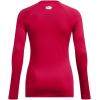 imageUnder Armour Womens Authentics Long Sleeve Crew Neck TShirt835 Flawless   White