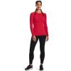 imageUnder Armour Womens Authentics Long Sleeve Crew Neck TShirtRed 600Black