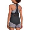 imageUnder Armour Womens HeatGear Armour Mesh Back TankBlack Metallic Silver