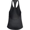 imageUnder Armour Womens HeatGear Armour Mesh Back TankBlack Metallic Silver