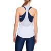 imageUnder Armour Womens HeatGear Armour Mesh Back TankWhite Metallic Silver