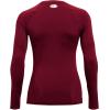 imageUnder Armour Womens HeatGear Compression LongSleeve TShirtCardinal 625White