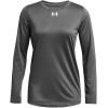 imageUnder Armour Womens HeatGear Compression LongSleeve TShirtCastlerockwhite