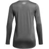 imageUnder Armour Womens HeatGear Compression LongSleeve TShirtCastlerockwhite