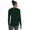 imageUnder Armour Womens HeatGear Compression LongSleeve TShirtForest Green  White