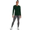 imageUnder Armour Womens HeatGear Compression LongSleeve TShirtForest Green  White