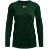 imageUnder Armour Womens HeatGear Compression LongSleeve TShirtForest Green  White