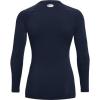 imageUnder Armour Womens HeatGear Compression LongSleeve TShirtMidnight Navy 410White