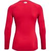 imageUnder Armour Womens HeatGear Compression LongSleeve TShirtRed 600White