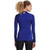 imageUnder Armour Womens HeatGear Compression LongSleeve TShirtRoyal 400White