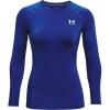 imageUnder Armour Womens HeatGear Compression LongSleeve TShirtRoyal 400White