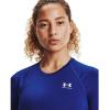 imageUnder Armour Womens HeatGear Compression LongSleeve TShirtRoyal 400White