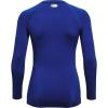 imageUnder Armour Womens HeatGear Compression LongSleeve TShirtRoyal 400White