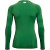 imageUnder Armour Womens HeatGear Compression LongSleeve TShirtTeam Kelly Green 305Black