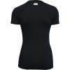 imageUnder Armour Womens HeatGear Compression ShortSleeve TShirtBlack 001White