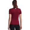 imageUnder Armour Womens HeatGear Compression ShortSleeve TShirtCardinal 625White