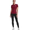 imageUnder Armour Womens HeatGear Compression ShortSleeve TShirtCardinal 625White