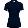 imageUnder Armour Womens HeatGear Compression ShortSleeve TShirtMidnight Navy 410White