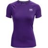 imageUnder Armour Womens HeatGear Compression ShortSleeve TShirtPurple 500White