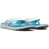 imageUnder Armour Womens Ignite Pro Marbella Graphic Flip Flop Slide Sandal101 WhiteBlue SurfBlue Surf