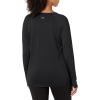 imageUnder Armour Womens Motion Long Sleeve Longline Crew001 Black   Jet Gray