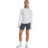 imageUnder Armour Womens Motion Long Sleeve Longline Crew100 White   Halo Gray