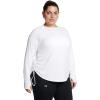 imageUnder Armour Womens Motion Long Sleeve Longline Crew101 White   Black