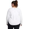 imageUnder Armour Womens Motion Long Sleeve Longline Crew101 White   Black