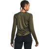 imageUnder Armour Womens Motion Long Sleeve Longline Crew390 Marine Od Green   Grove Green