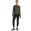 imageUnder Armour Womens Motion Long Sleeve Longline Crew390 Marine Od Green   Grove Green