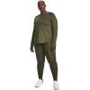 imageUnder Armour Womens Motion Long Sleeve Longline Crew390 Marine Od Green   Grove Green