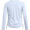 imageUnder Armour Womens Motion Long Sleeve Longline Crew464 Nimbus Blue   White