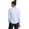 imageUnder Armour Womens Motion Long Sleeve Longline Crew464 Nimbus Blue   White