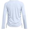 imageUnder Armour Womens Motion Long Sleeve Longline Crew464 Nimbus Blue   White