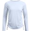 imageUnder Armour Womens Motion Long Sleeve Longline Crew464 Nimbus Blue   White