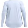 imageUnder Armour Womens Motion Long Sleeve Longline Crew464 Nimbus Blue   White