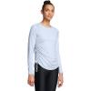 imageUnder Armour Womens Motion Long Sleeve Longline Crew464 Nimbus Blue   White