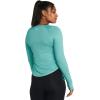 imageUnder Armour Womens Motion Long Sleeve Longline Crew482 Radial Turquoise   White
